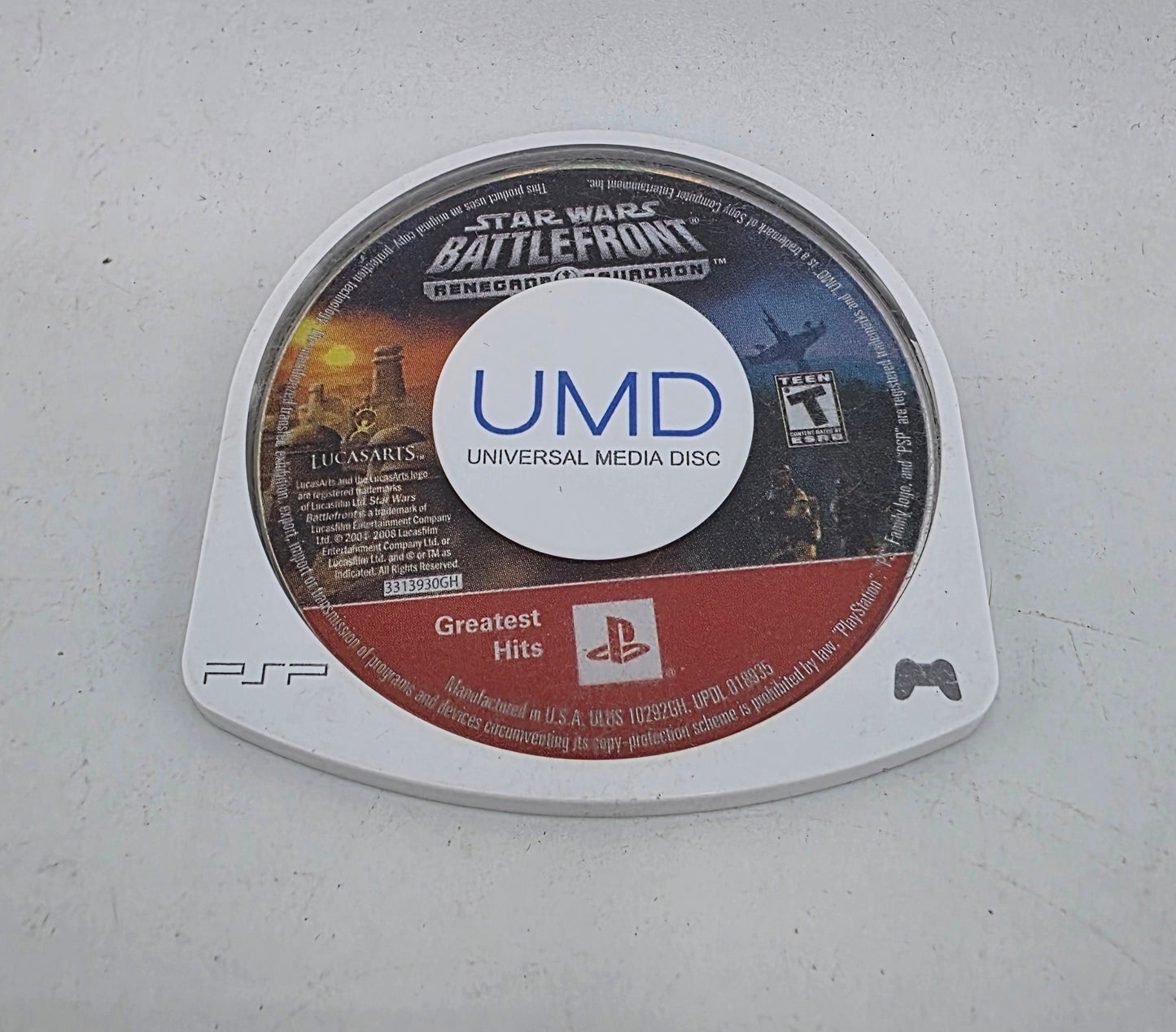 Star Wars Battlefront Renegade Squadron Greatest Hits Playstation Portable PSP