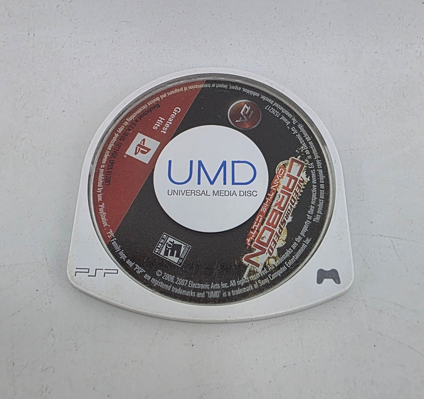 Need For Speed Carbon Own The City Greatest Hits Playstation Portable PSP