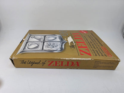 The Legend of Zelda en boîte Nintendo NES