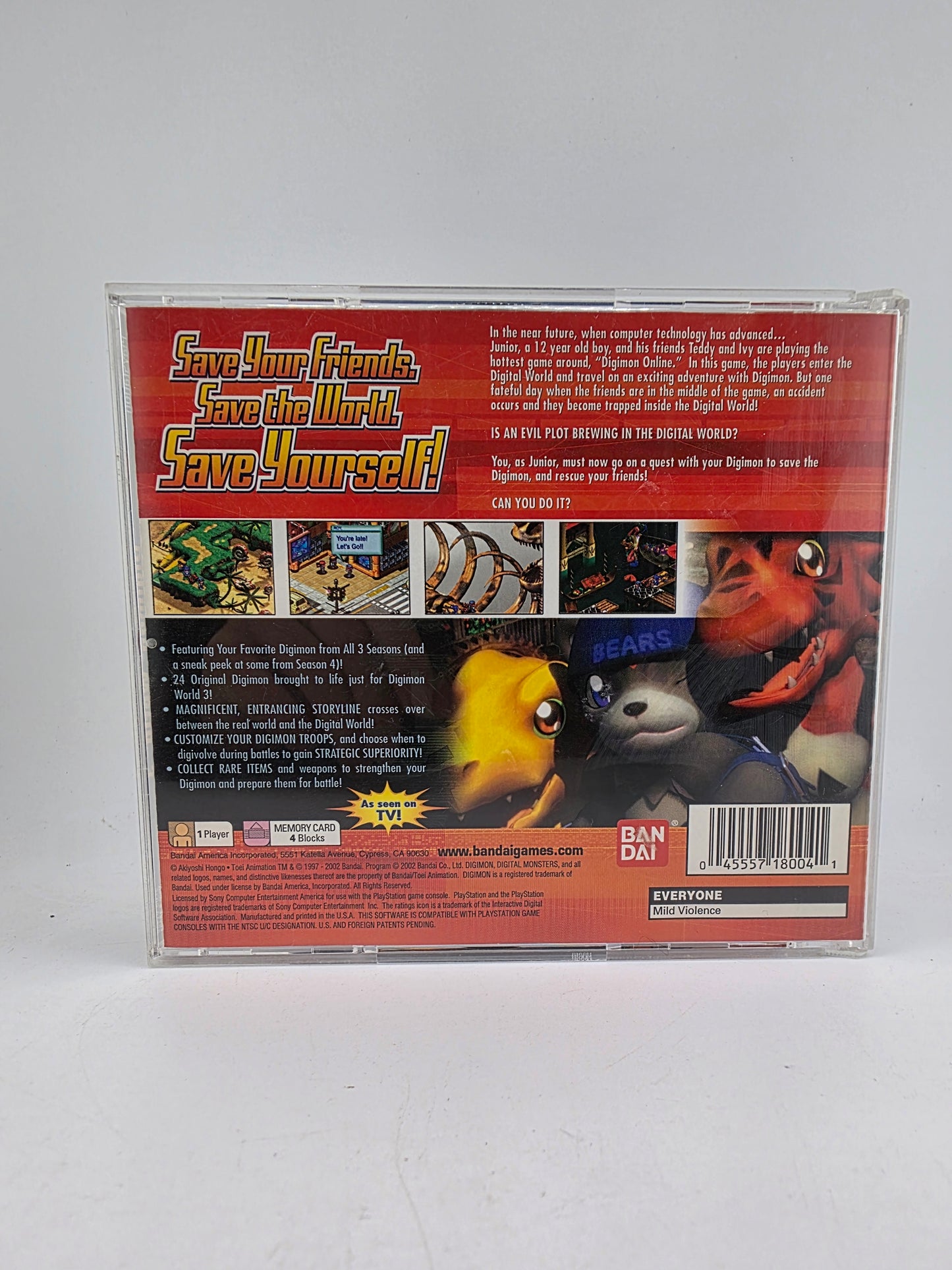 Digimon World 3 PlayStation Ps1