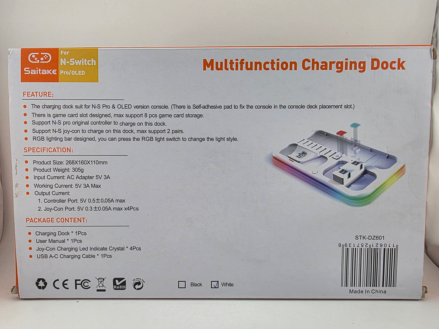 Saitake STK-DZ601 Multifunctional Charging Station
