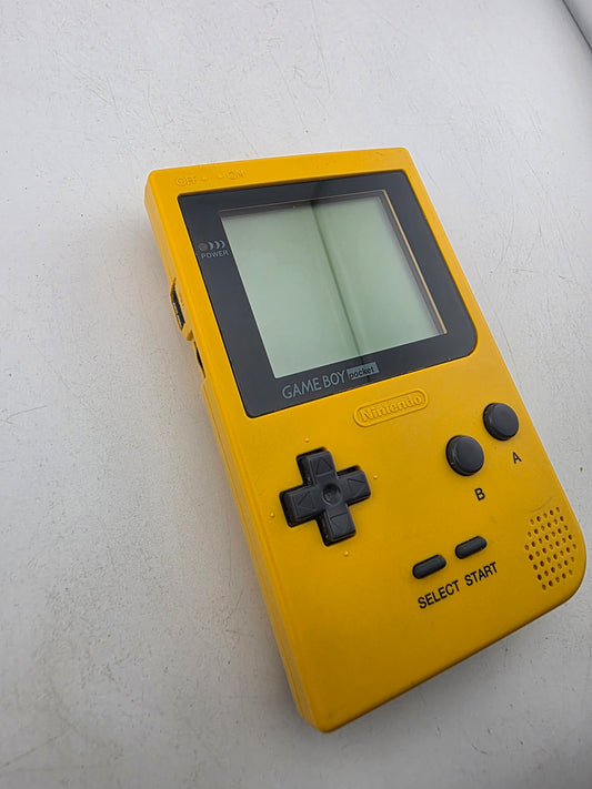 Console Yellow Game Boy Pocket GB