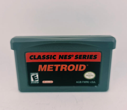 Metroid Classic NES Series Game Boy Advance GBA