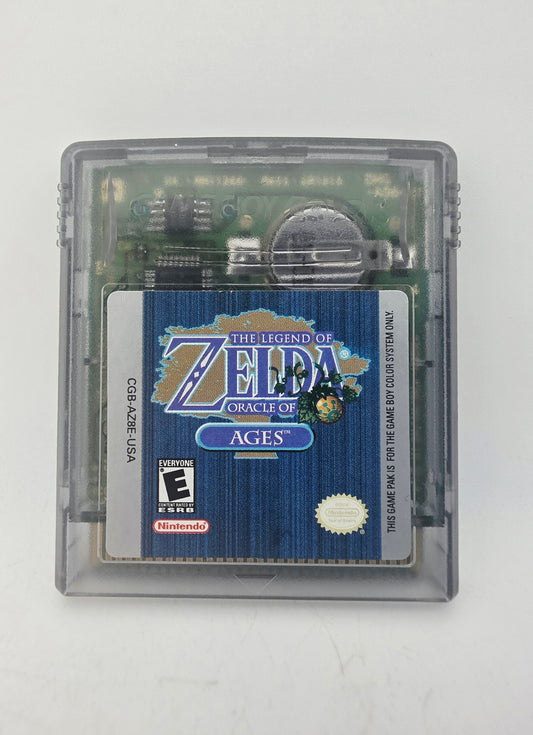 The Legend Of Zelda Oracle of Ages Game Boy Color GBC