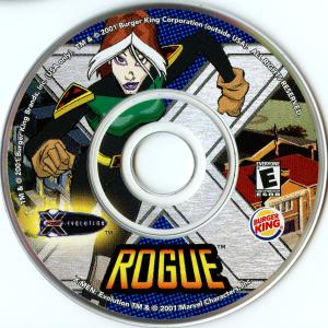 Burger King X-Men Evolution Rogue Mini disc (PC) - jeux video game-x