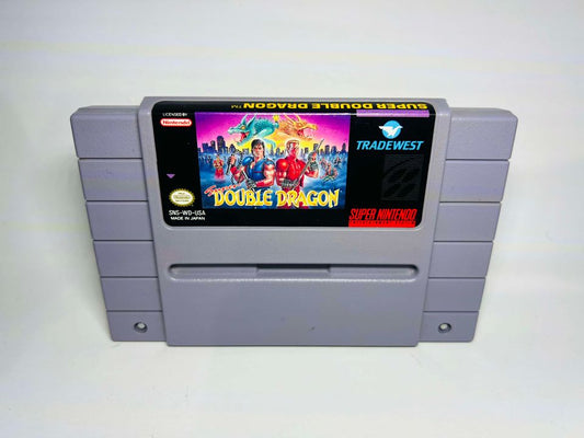 SUPER DOUBLE DRAGON (SUPER NINTENDO SNES) - jeux video game-x