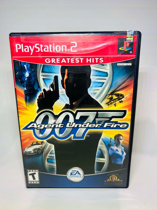 007 AGENT UNDER FIRE GREATEST HITS PLAYSTATION 2 PS2 - jeux video game-x