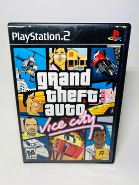 GRAND THEFT AUTO GTA VICE CITY PLAYSTATION 2 PS2 - jeux video game-x