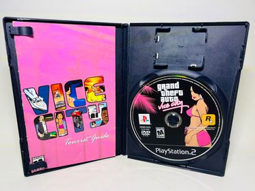 GRAND THEFT AUTO GTA VICE CITY PLAYSTATION 2 PS2 - jeux video game-x