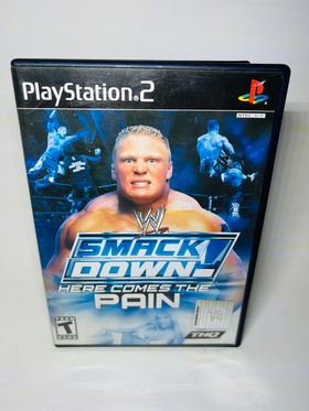 WWE SMACKDOWN HERE COMES THE PAIN PLAYSTATION 2 PS2 - jeux video game-x