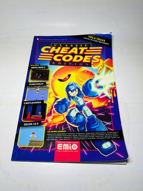 Nintendo NES Cheat Codes Classic Edition Book Emio Megaman - jeux video game-x