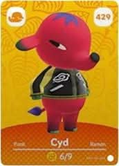 Animal Crossing Genuine Official Amiibo Card Cyd 429 jeux video game-x