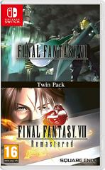 Final Fantasy VII 7 & VIII 8 Remastered Twin Pack PAL IMPORT JSWITCH - jeux video game-x