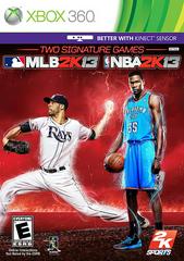 2K SPORTS COMBO PACK MLB 2K13 ET NBA 2K13 XBOX 360 X360 - jeux video game-x