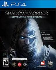 Middle Earth: Shadow of Mordor Game of the Year Playstation 4 Ps4