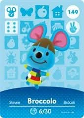 Animal Crossing Genuine Official Amiibo Card Broccolo 149 jeux video game-x