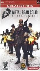 Metal Gear Solid Portable Ops Greatest Hits PLAYSTATION PORTABLE PSP Konami