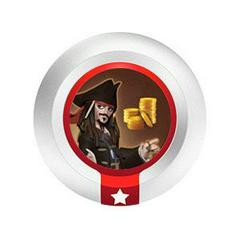 Jack Sparrow Pieces of Eight Disney POWER DISC DISNEY INFINITY 1.0 INF 222 - jeux video game-x