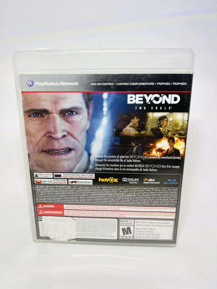 BEYOND TWO SOULS (PLAYSTATION 3 PS3) - jeux video game-x