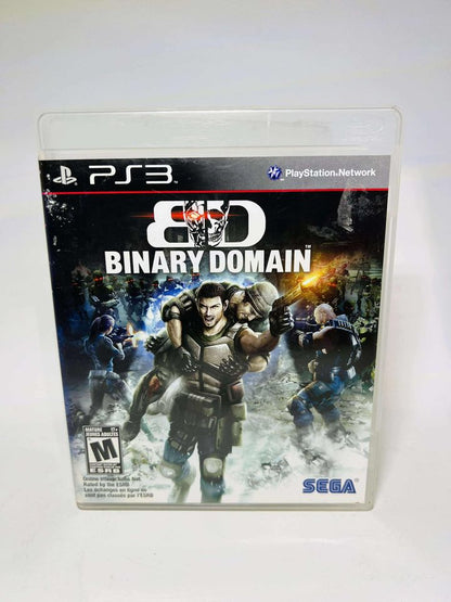 BINARY DOMAIN PLAYSTATION 3 PS3 - jeux video game-x