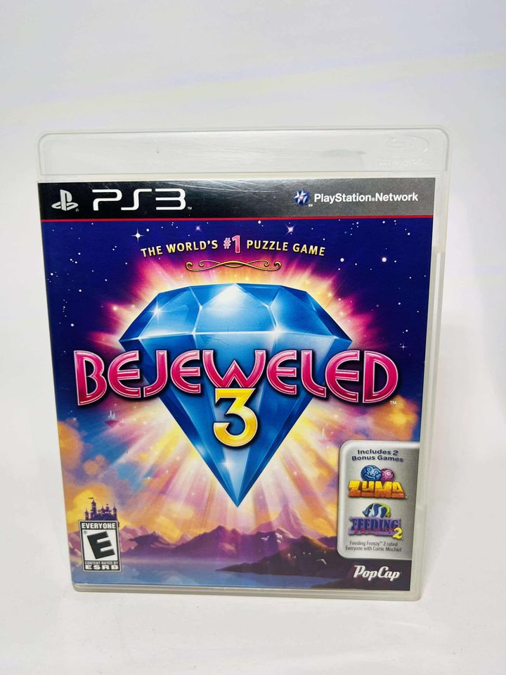 BEJEWELED 3 PLAYSTATION 3 PS3 - jeux video game-x