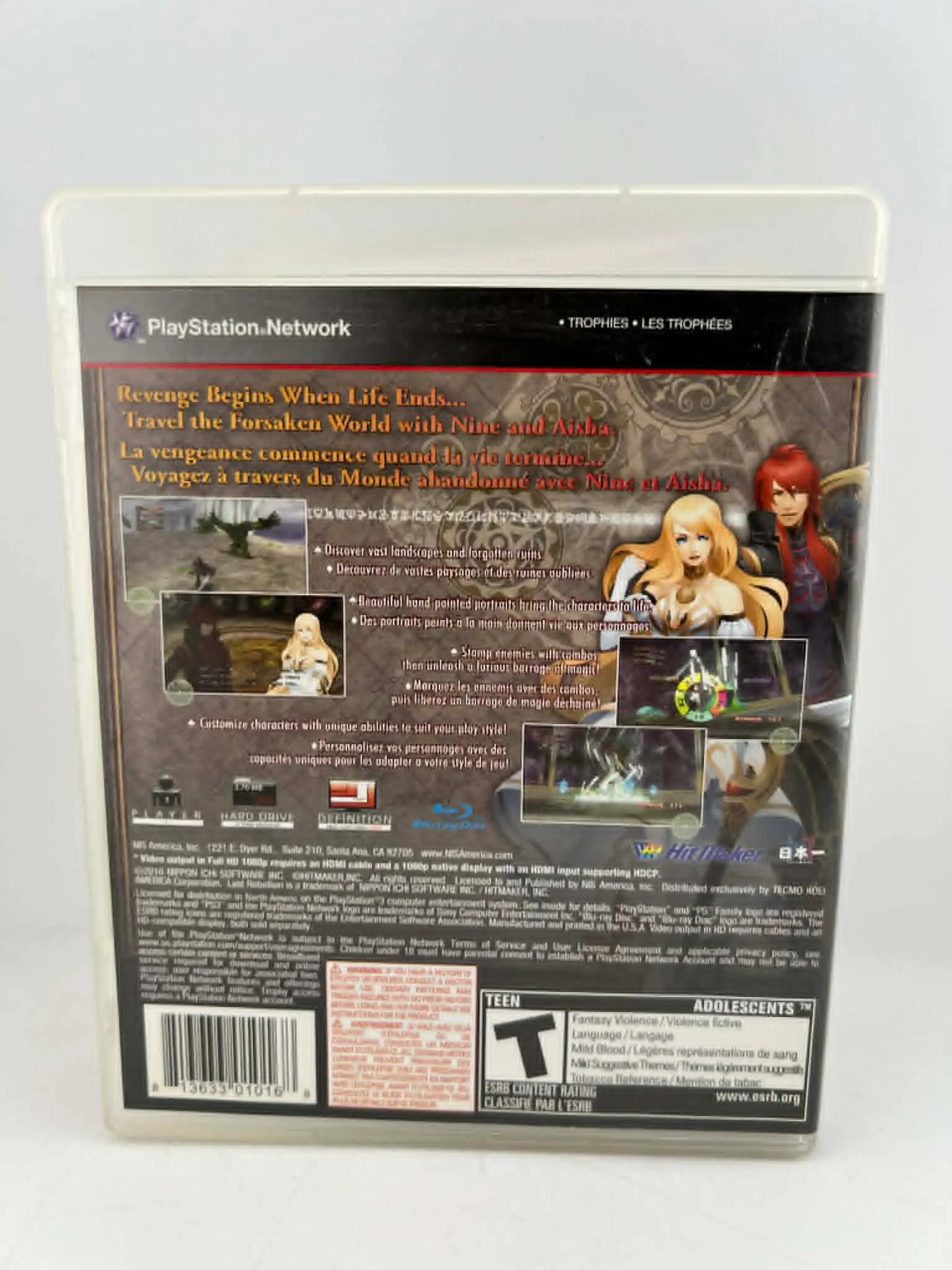 Last Rebellion Playstation 3 PS3