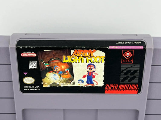 Ardy LightFoot Super Nintendo SNES