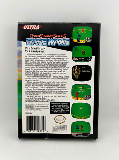 Cyberstadium Series Base Wars Nintendo NES
