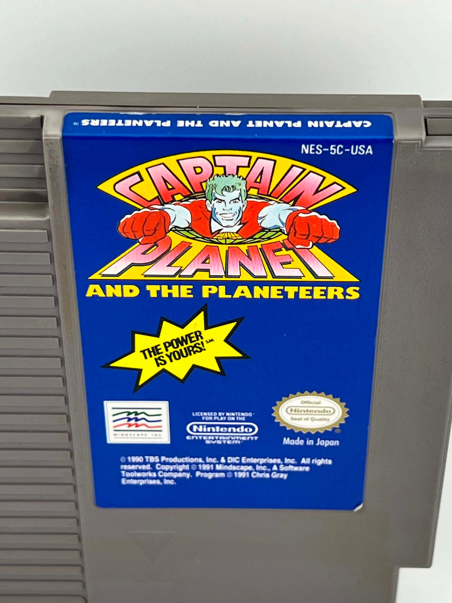 CAPTAIN PLANET AND THE PLANETEERS NINTENDO NES