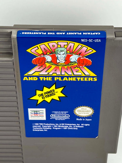 CAPTAIN PLANET AND THE PLANETEERS NINTENDO NES