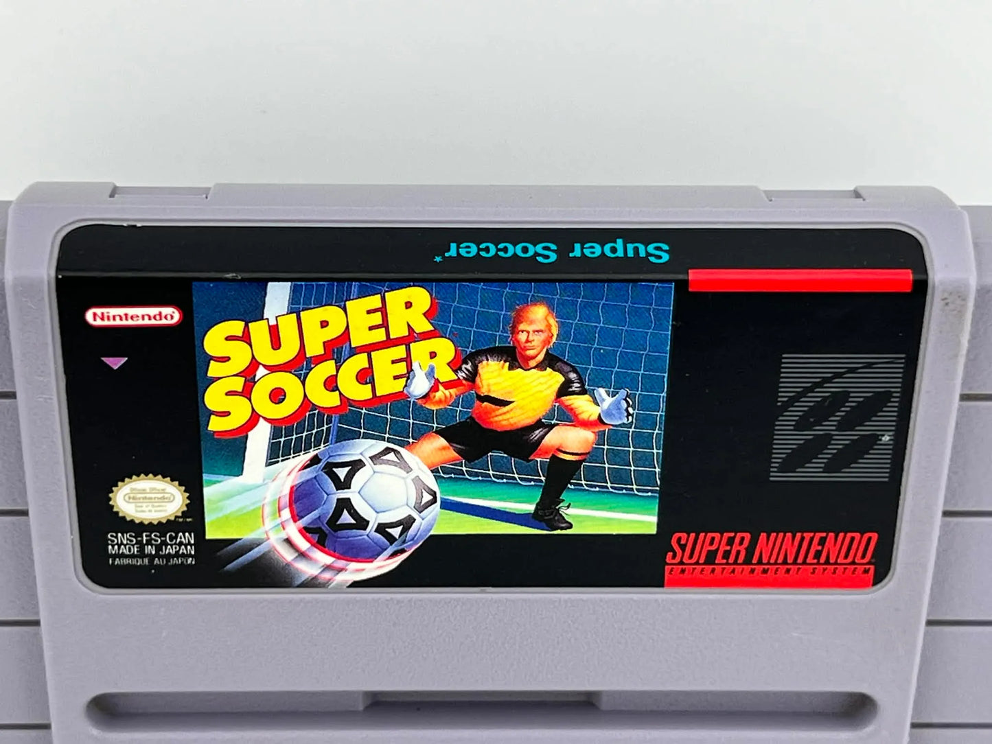 SUPER SOCCER SUPER NINTENDO SNES