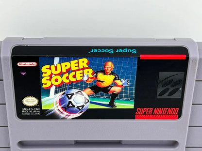SUPER SOCCER SUPER NINTENDO SNES