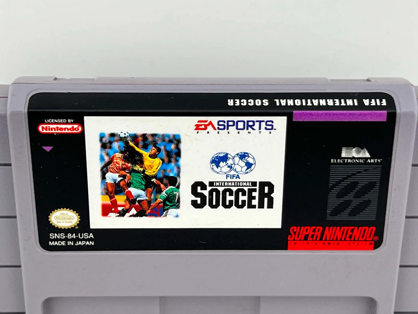 FIFA International Soccer Super Nintendo Snes