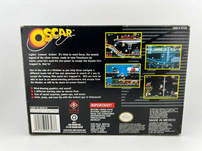OSCAR en boite SUPER NINTENDO SNES