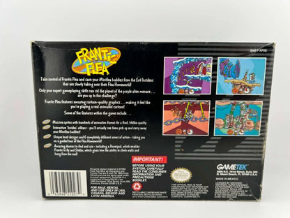 FRANTIC FLEA EN BOITE SUPER NINTENDO SNES