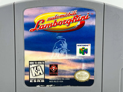 Automobili Lamborghini Nintendo 64 N64