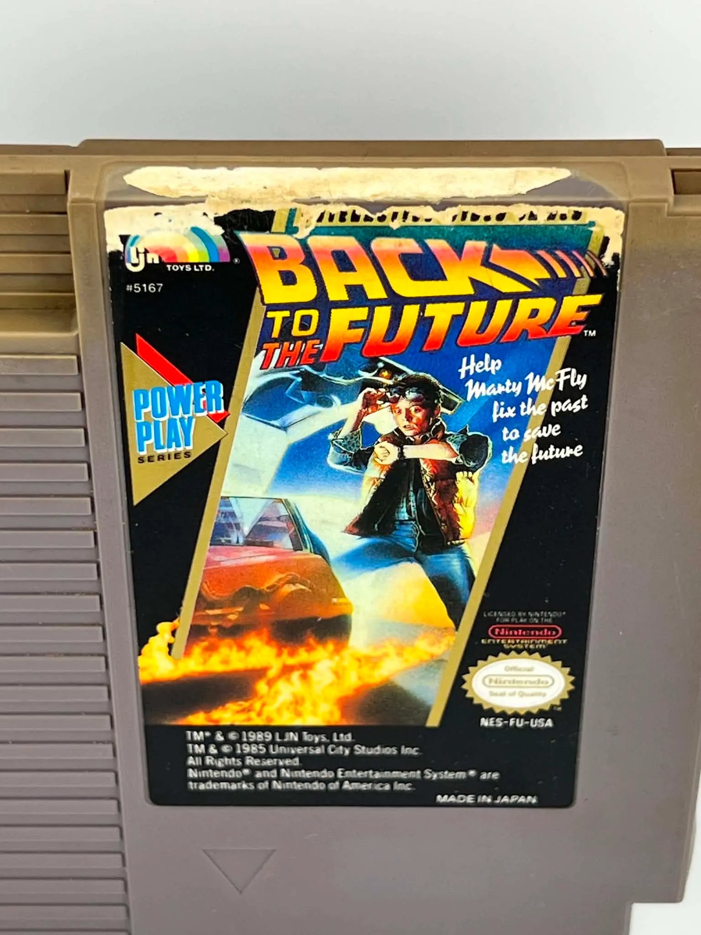 Back To The Future Nintendo Nes