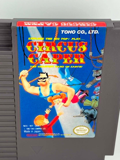 CIRCUS CAPER NINTENDO NES