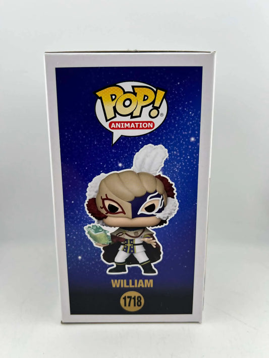 Funko POP! Animation - Black Clover S2 Vinyl Figure - WILLIAM #1718
