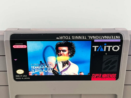 INTERNATIONAL TENNIS TOUR SUPER NINTENDO SNES