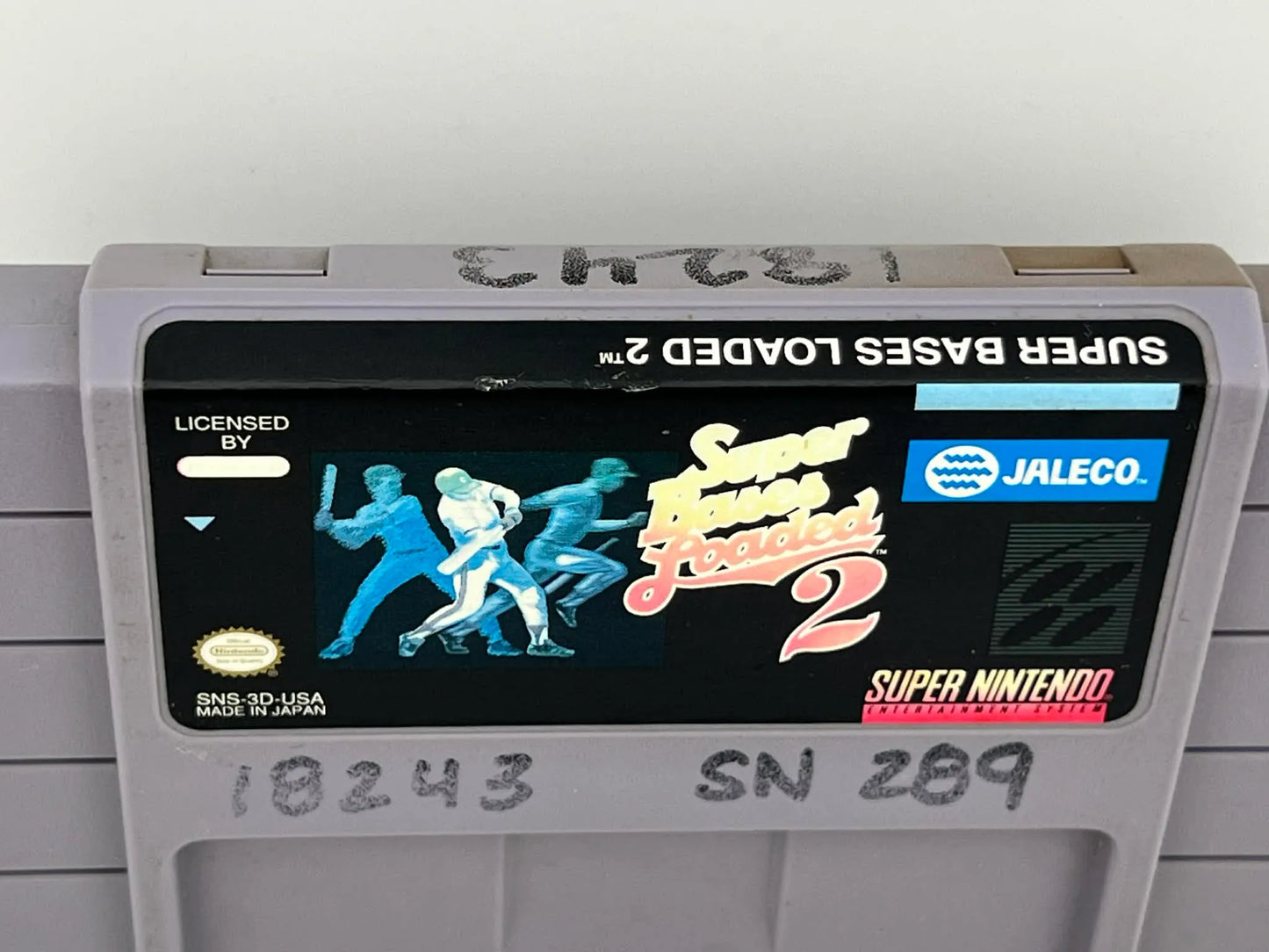 SUPER BASES LOADED 2 SUPER NINTENDO SNES