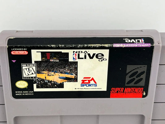NBA LIVE 96 SUPER NINTENDO SNES