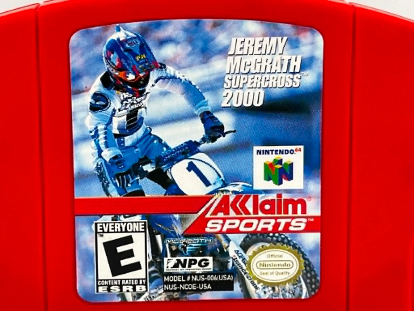 Jeremy McGrath Supercross 2000 Nintendo 64 N64