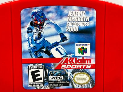 Jeremy McGrath Supercross 2000 Nintendo 64 N64