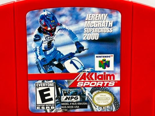 Jeremy McGrath Supercross 2000 Nintendo 64 N64