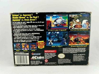 JUSTICE LEAGUE TASK FORCE EN BOITE SUPER NINTENDO SNES