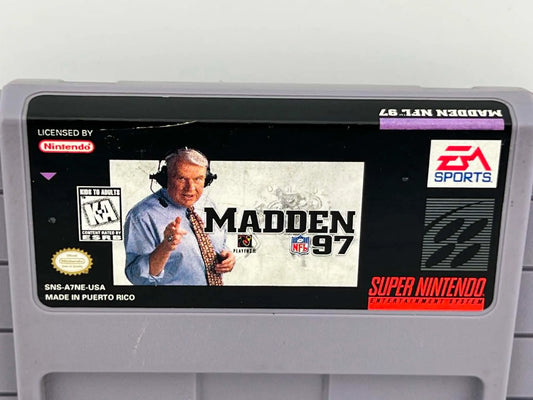 MADDEN NFL 97 SUPER NINTENDO SNES