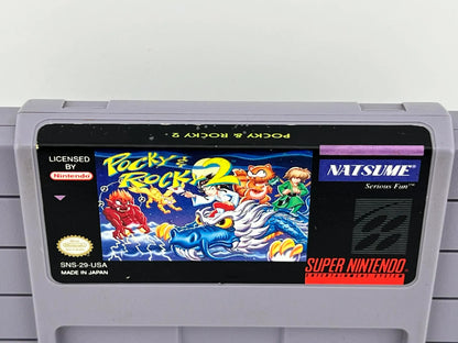 Pocky and Rocky 2 Super Nintendo SNES
