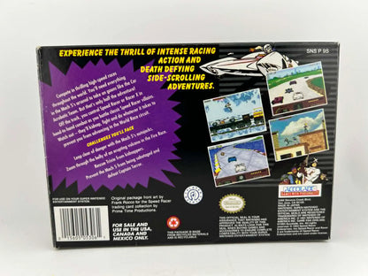SPEED RACER IN MY MOST DANGEROUS ADVENTURES EN BOITE SUPER NINTENDO SNES
