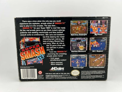 SUPER SMASH TV EN BOITE SUPER NINTENDO SNES
